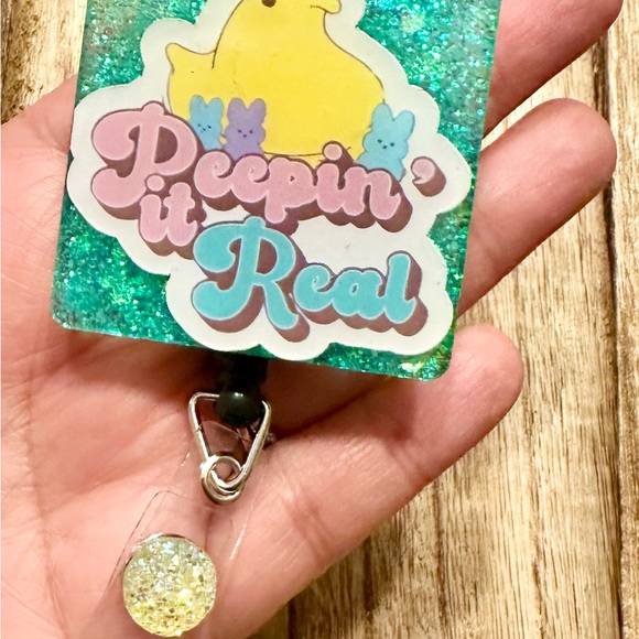 Peepin' it Real Easter Badge Reel - Picture 3 of 4